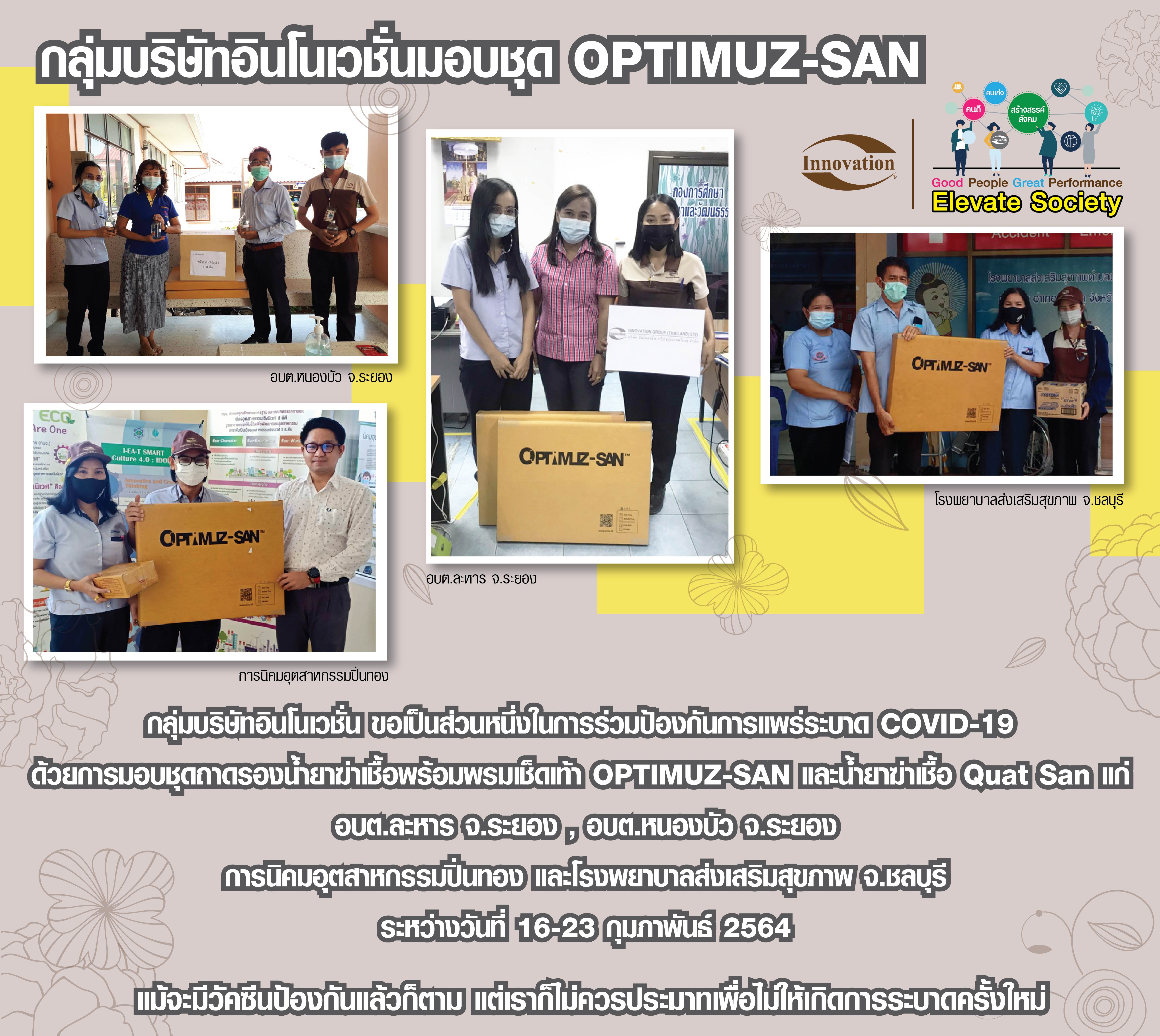 OPTIMUZ 01 | Innovation Group IMG